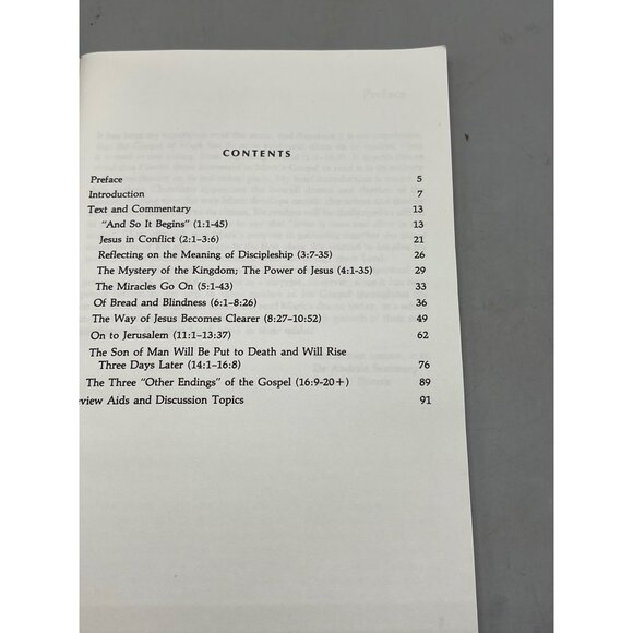 The Gospel According To Mark Book 2 New Testament Collegeville Bible READ - Picture 7 of 7